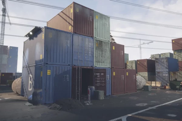 Cargo game Map, Unreal Engine 5